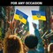 G128 2 Pack: Ukraine Ukrainian Coat of Arms Car Flag | 11x17 In | Double LiteWeave Pro Series Double Sided Printed 150D Polyester | Flagpole Included | Perfect for Festival Celebrations, Parades